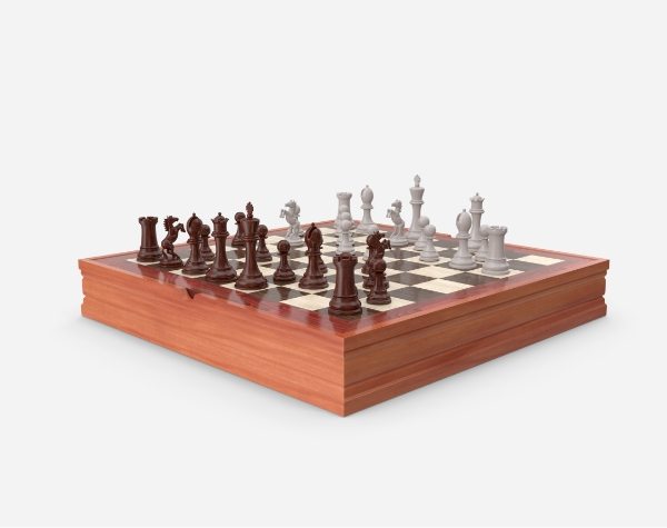 Wooden chess